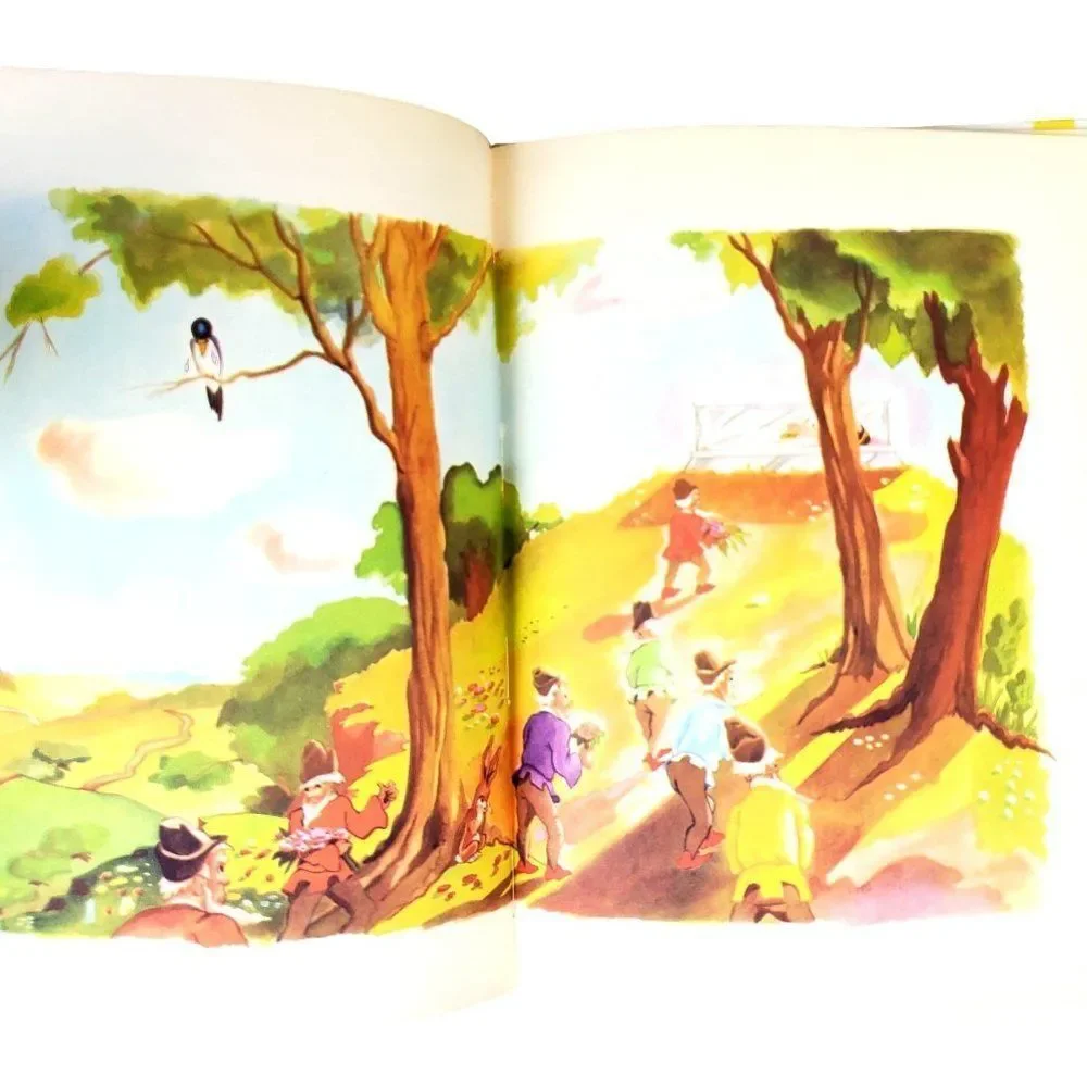 Blanche Neige Snow White Book Simone Deleuil Paris 1958 Children Fairy Tale - Picture 16 of 16